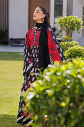 2-PC Printed Cotton Shirt with Chiffon Dupatta CPM-4-029